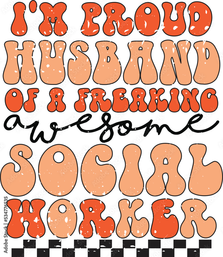 Social Worker Sublimation Design Social Worker Sublimation Design