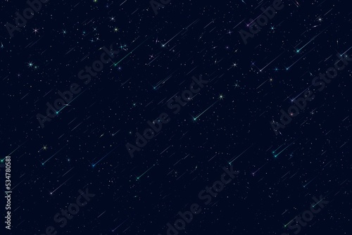  starry sky night nebula cosmic flares universe planet
