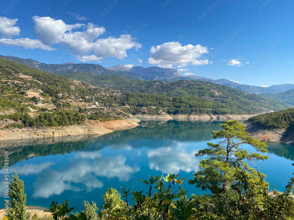 Reservoir on the Dim Chay River in Alanya