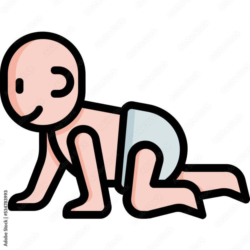 Obraz premium Baby icon