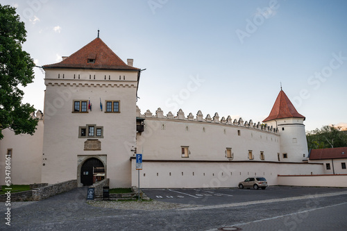 View of Castle Kiezmark in Slovakia photo