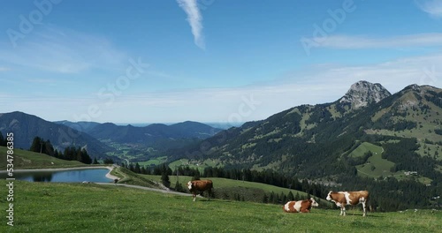 Bayerische Berglandschaft - Sudelfeld im Mangfallgebirge zwischen Bayrischzell-Leitzachtal und Oberaudorf-Inntal photo