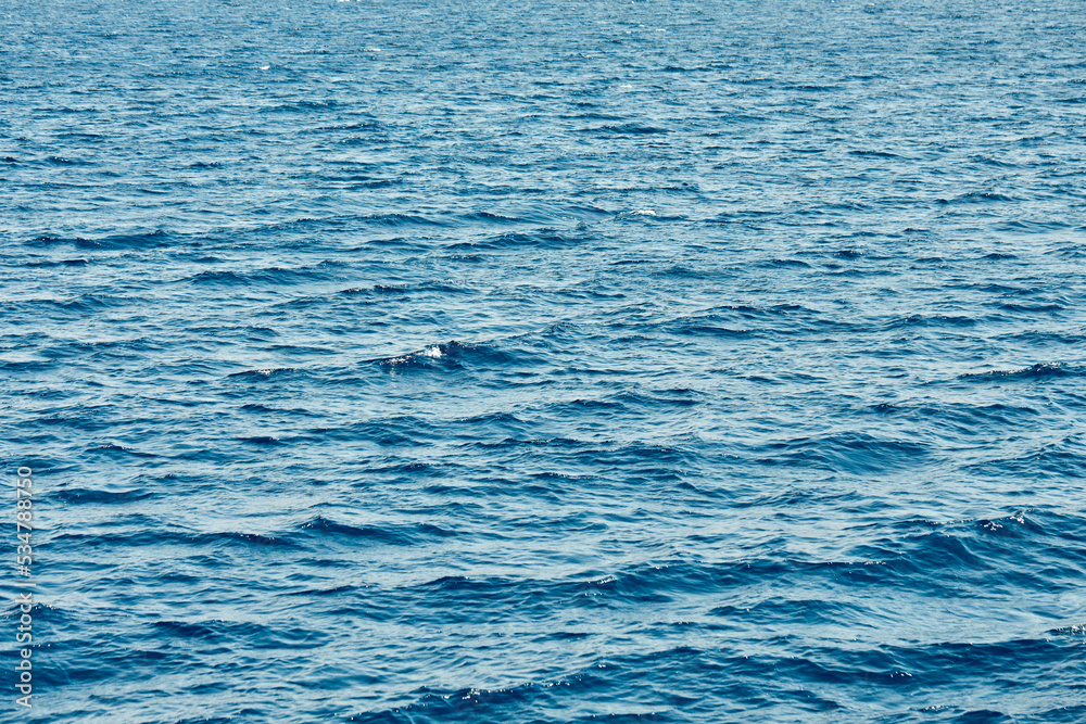 Obraz premium calm blue sea background texture