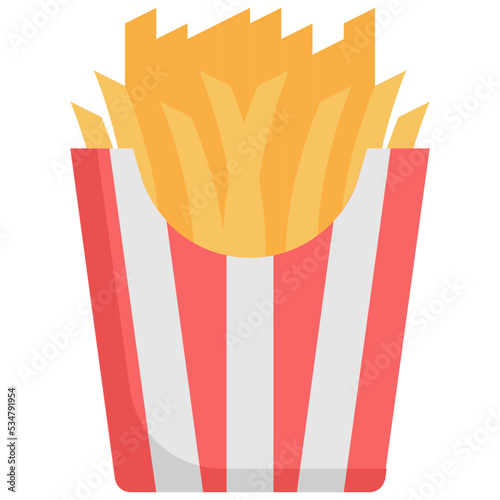 french fries icon