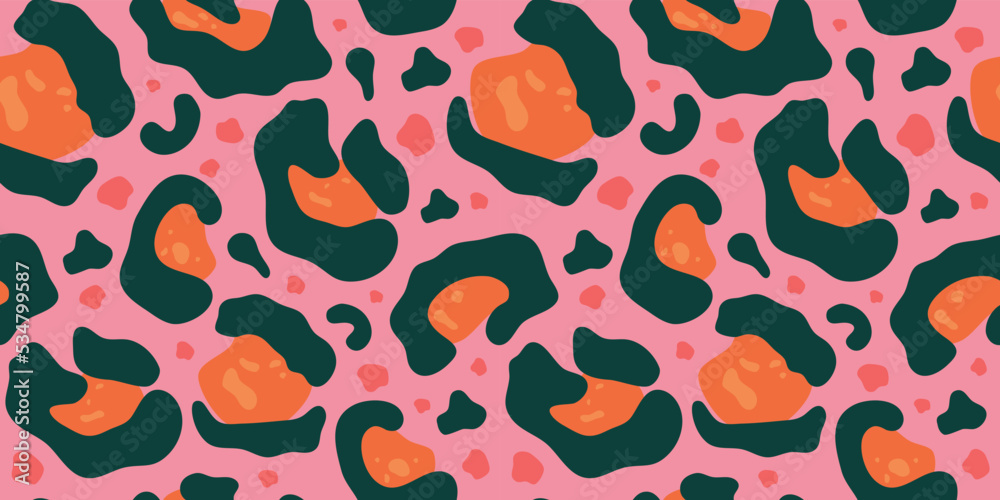 Modern leopard semless pattern. Exotic seamless vector background. Trendy safari texture. Abstract contemporary modern trendy illustration. African leopard pattern. Modern leopard semless pattern. Exotic seamless vector background. Trendy safari texture. Abstract contemporary modern trendy illustration. African leopard pattern.
