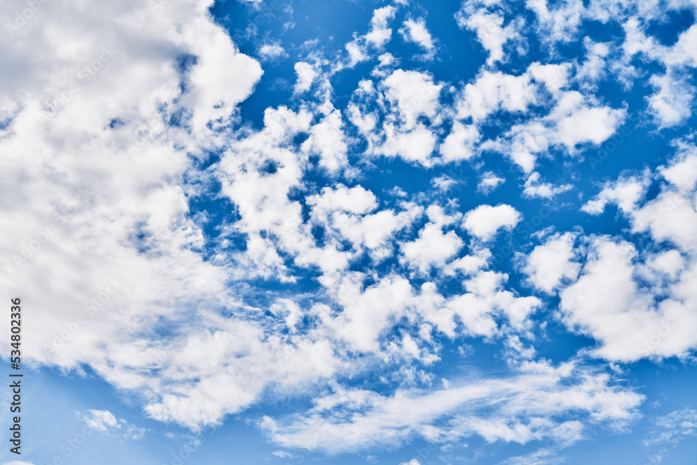 Obraz premium Beautiful blue sky image