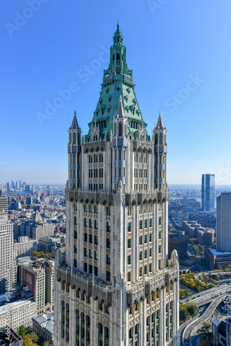 Obraz na płótnie Woolworth Building - New York City w salonie