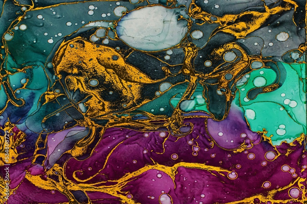 Dark blue ink and marble effect with golden dust on Alcohol ink fluid abstract texture fluid art with gold glitter and liquid. Dark blue ink and marble effect with golden dust on Alcohol ink fluid abstract texture fluid art with gold glitter and liquid.