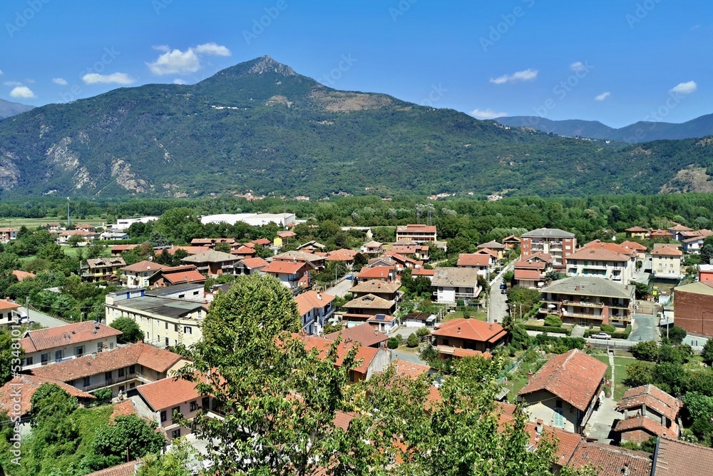 view of the town of Sant'Ambrogio di Torino