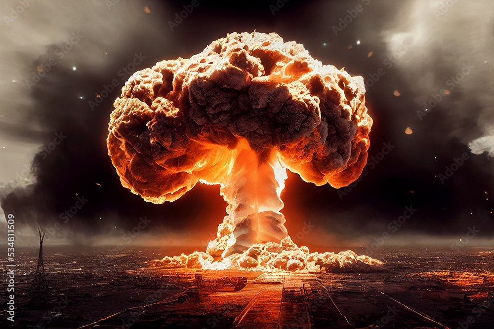 nuclear missile explosion wallpaper