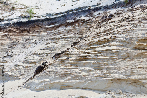 Skały, klify, piaskowce, torf, mają różnorodna strukturę i przybierają ciekawe formy. Wysoki i niski kontrast, monochromatyczne.