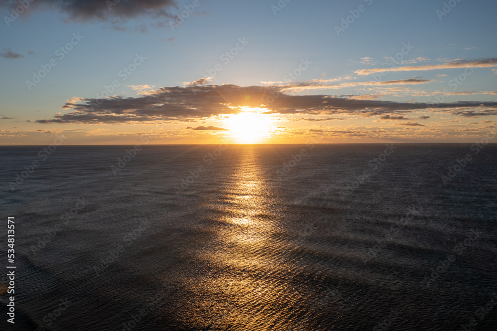 Naklejka premium Atlantic Ocean Sunrise