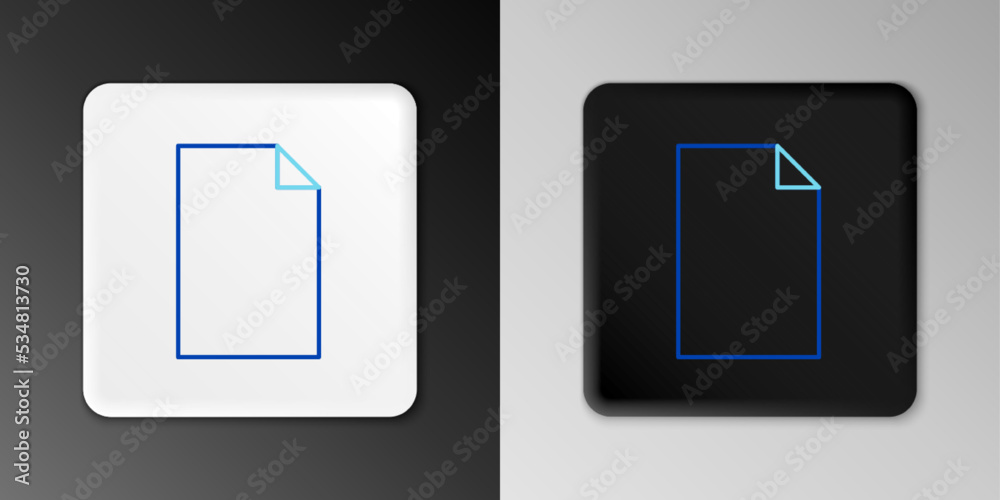 Line Empty document icon isolated on grey background. Checklist icon. Business concept. Colorful outline concept. Vector Line Empty document icon isolated on grey background. Checklist icon. Business concept. Colorful outline concept. Vector