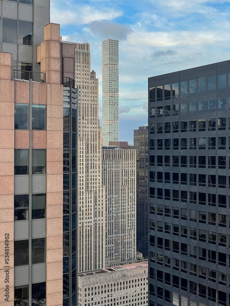 Naklejka premium New York City Skyline