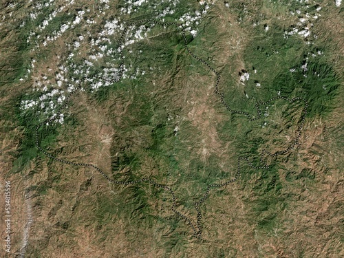 Ocotepeque, Honduras. High-res satellite. No legend photo