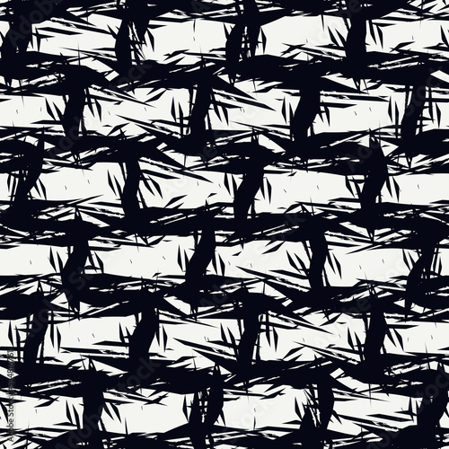 Hand drawn abstract wallpaper. Paint brush seamless surface pattern. Texture background. Template image. Fabric motif. Digital paper. Ethnic textile print backdrop. Web designing. Art illustration.