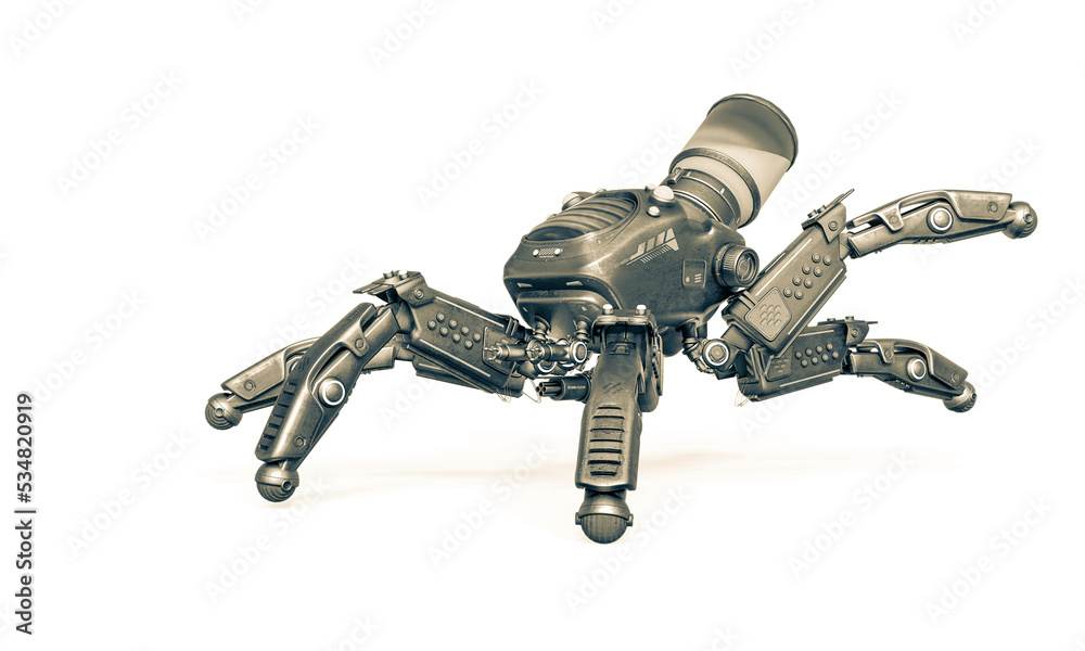 spider bot is running fast