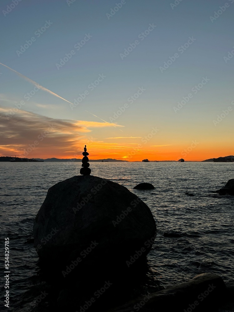 cairns at sunset