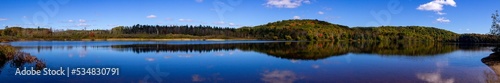 Amazing panorama of Northern Ontario, Arrowhead Provincial Park, Muskoka in September 2022 photo