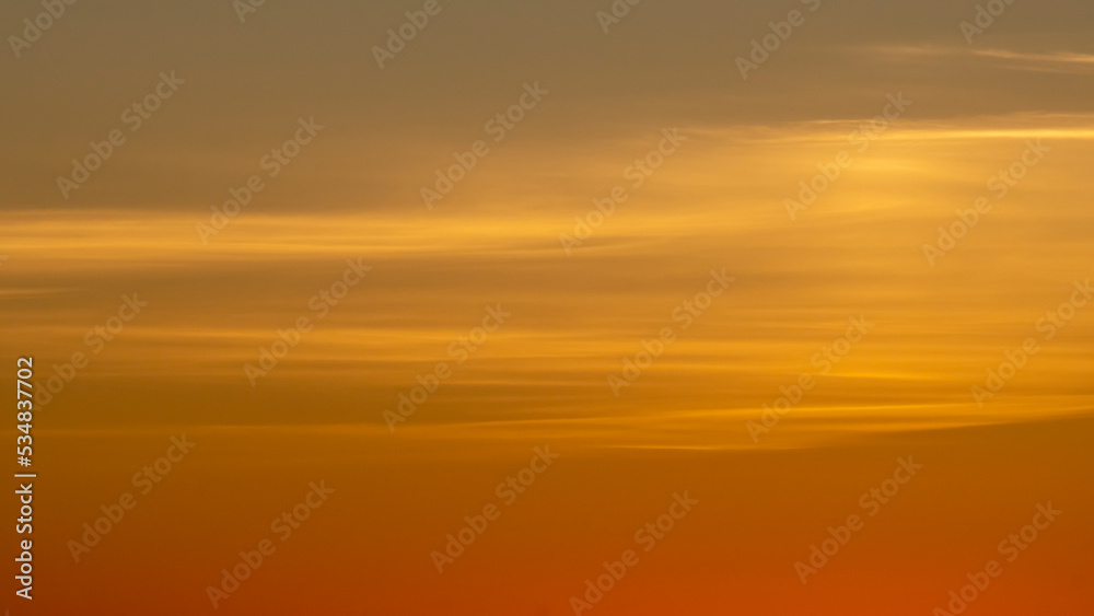 Sunset sky abstract background for banner