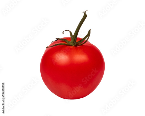 Czerwony pomidor na przezroczystym tle, png