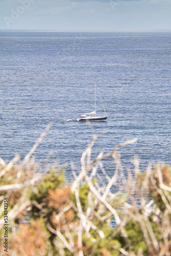 boat on the sea
