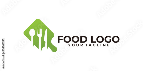 food logo icon vector isolated