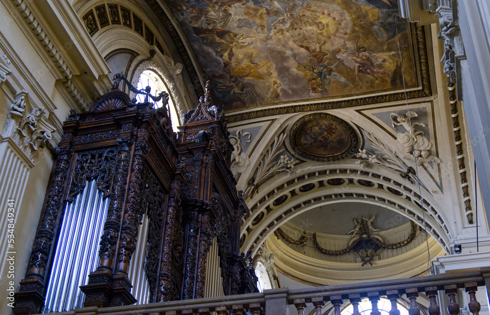 Zaragoza, Spain - Basílica de Nuestra Señora del Pilar Organ
