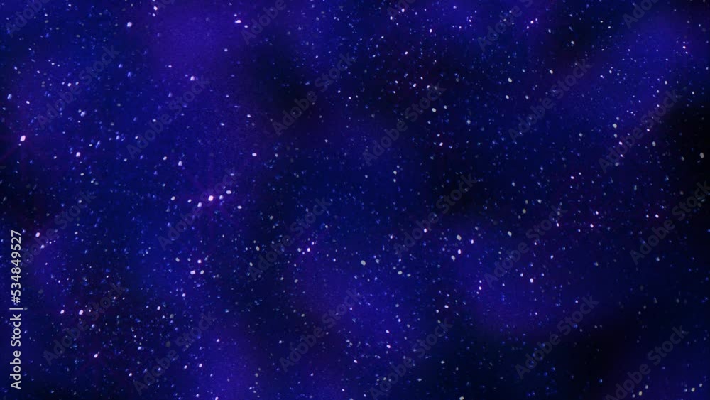 Bright blue stars with flash effect in dark galaxy, motion abstract cosmos, space, futuristic and holiday style background Bright blue stars with flash effect in dark galaxy, motion abstract cosmos, space, futuristic and holiday style background