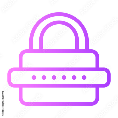 password gradient icon