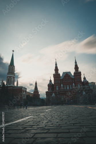 Towers of the Kremlin, Red Square, Moscow, Russia