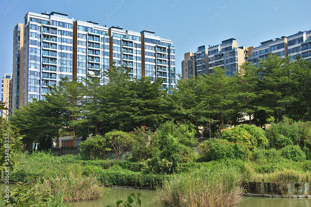 Modern Apartments in Yuen Long, Hong Kong Modern Apartments in Yuen Long, Hong Kong