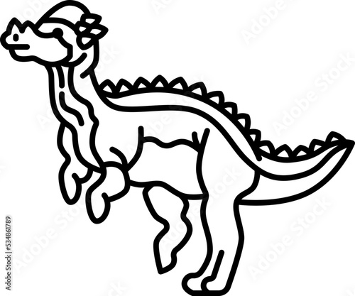 Pachycephalosaurus icon photo