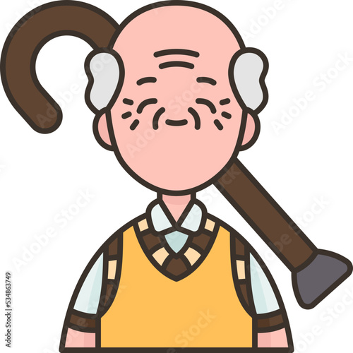 pensioner icon
