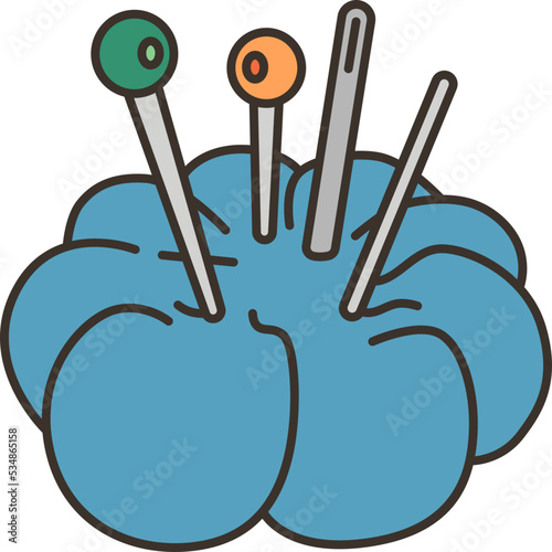 Pincushion icon