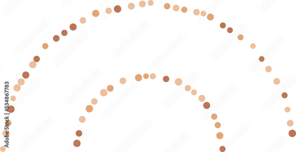 Obraz premium Hand drawn organic shape