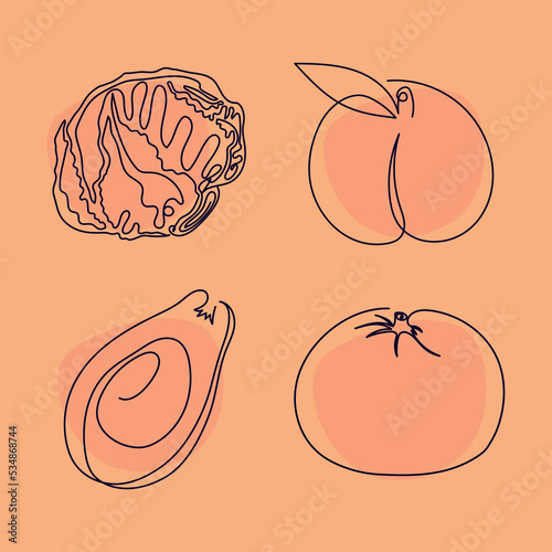 fruit and vegetables