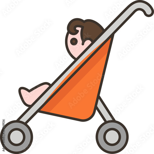 pushchair icon