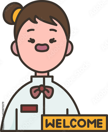 receptionist icon