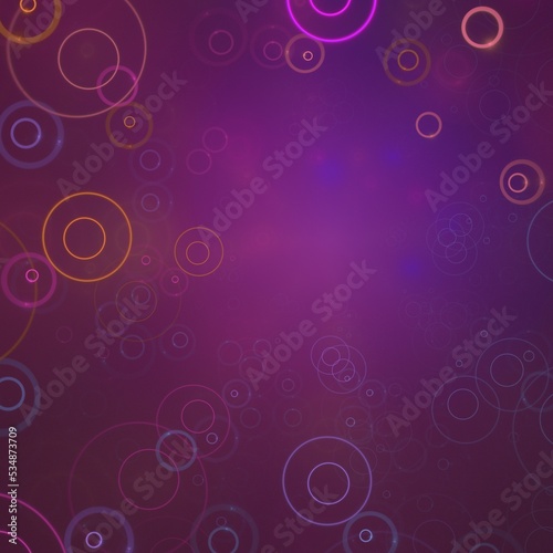 Paint Movement. Color Dream series. Composition of gradients and spectral hues for subject of imagination, creativity and art painting