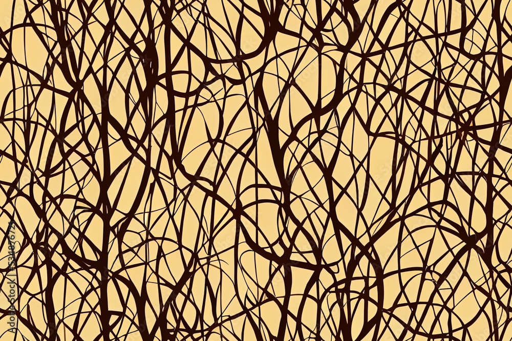 Arts and Crafts Movement Inspired Wooden Fence Garden Seamless Pattern Arts and Crafts Movement Inspired Wooden Fence Garden Seamless Pattern