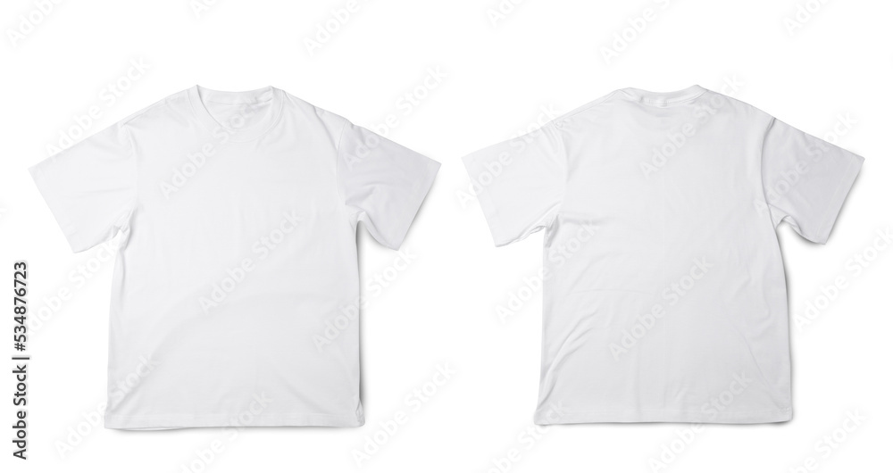 White Oversize T Shirt Mockup, Realistic T-Shirt. Stock Photo | Adobe Stock