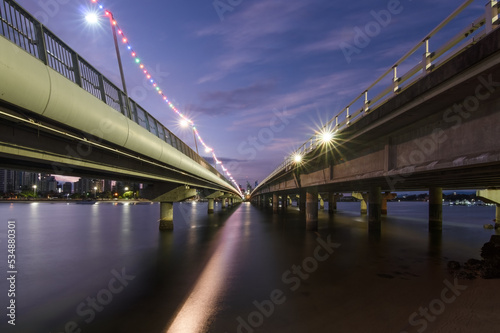 sunrise at the Sundale Bridge, Gold Coast