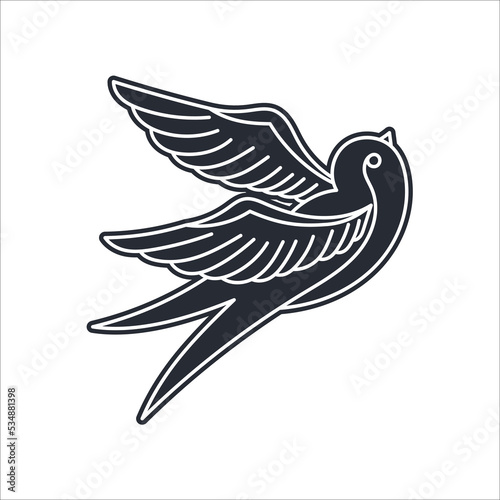 Swallow Tattoo Design