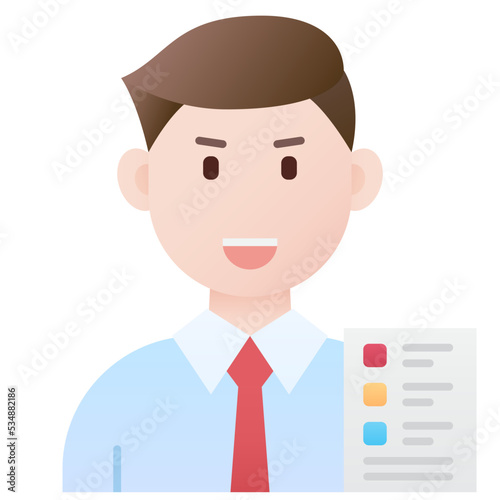 salesman icon