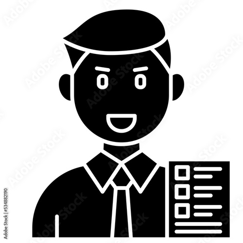 salesman icon
