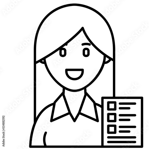 salesman icon