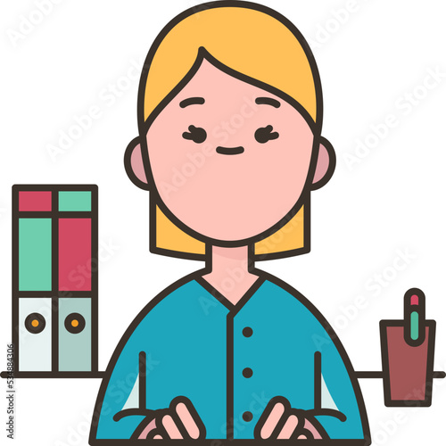 Secretary icon