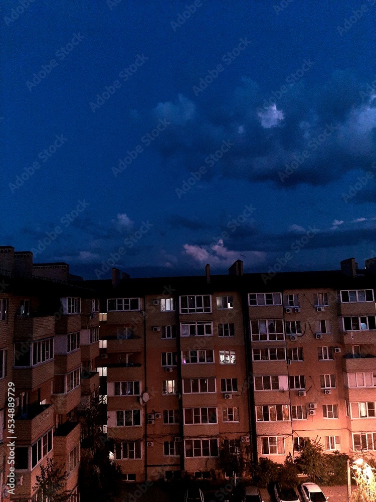 night city view