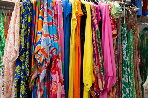 city boutique market shop clothes street girl dress colors fashion store for women clothing